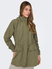 JDY Green Utility Jacket - Image 4 of 7