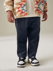 Indigo Blue Corduroy Pull On 100% Cotton Trousers (3mths-7yrs) - Image 3 of 3