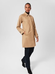 Hobbs Brown Vivienne Trench Coat - Image 4 of 7