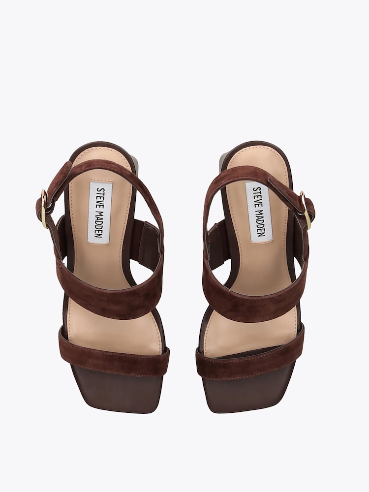 Steve Madden Brown Wendie Sandals - Image 5 of 5