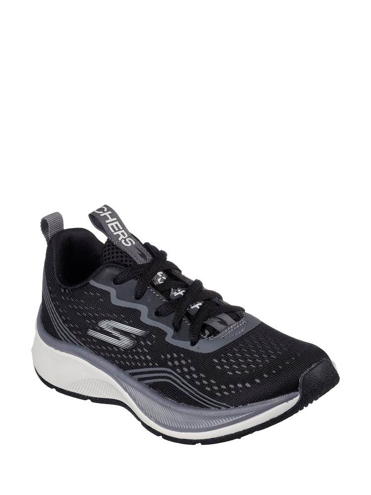 Schwarz - Skechers Elite Sport Push-Pace Trainers - Bild 2 von 5