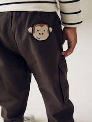 Brown Cargo Trousers (3mths-7yrs) - Image 5 of 9