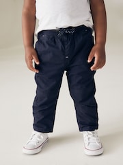 Navy Pull-On Lined Trousers (3mths-7yrs) - Image 1 of 7