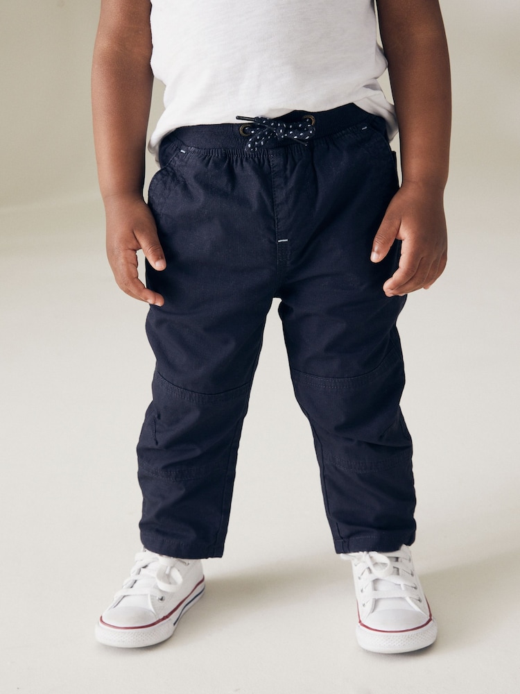 Navy Pull-On Lined Trousers (3mths-7yrs) - Image 1 of 7
