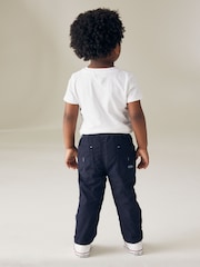 Navy Pull-On Lined Trousers (3mths-7yrs) - Image 3 of 7