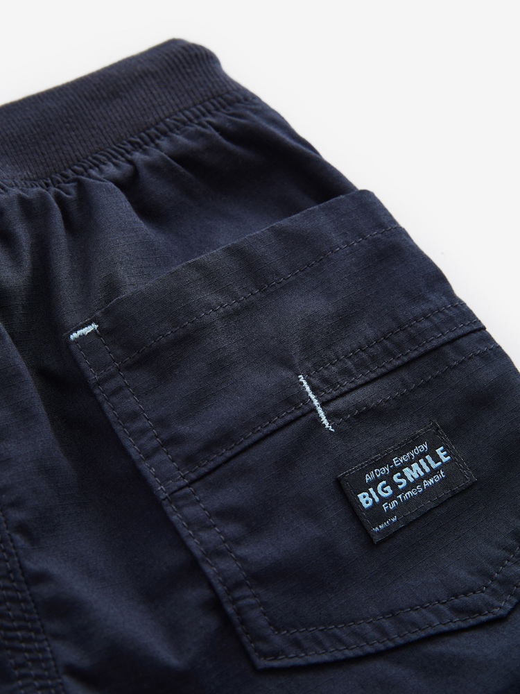 Navy Pull-On Lined Trousers (3mths-7yrs) - Image 7 of 7