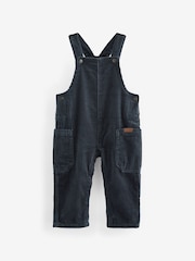 Dark Blue Corduroy Dungarees (3mths-7yrs) - Image 4 of 6