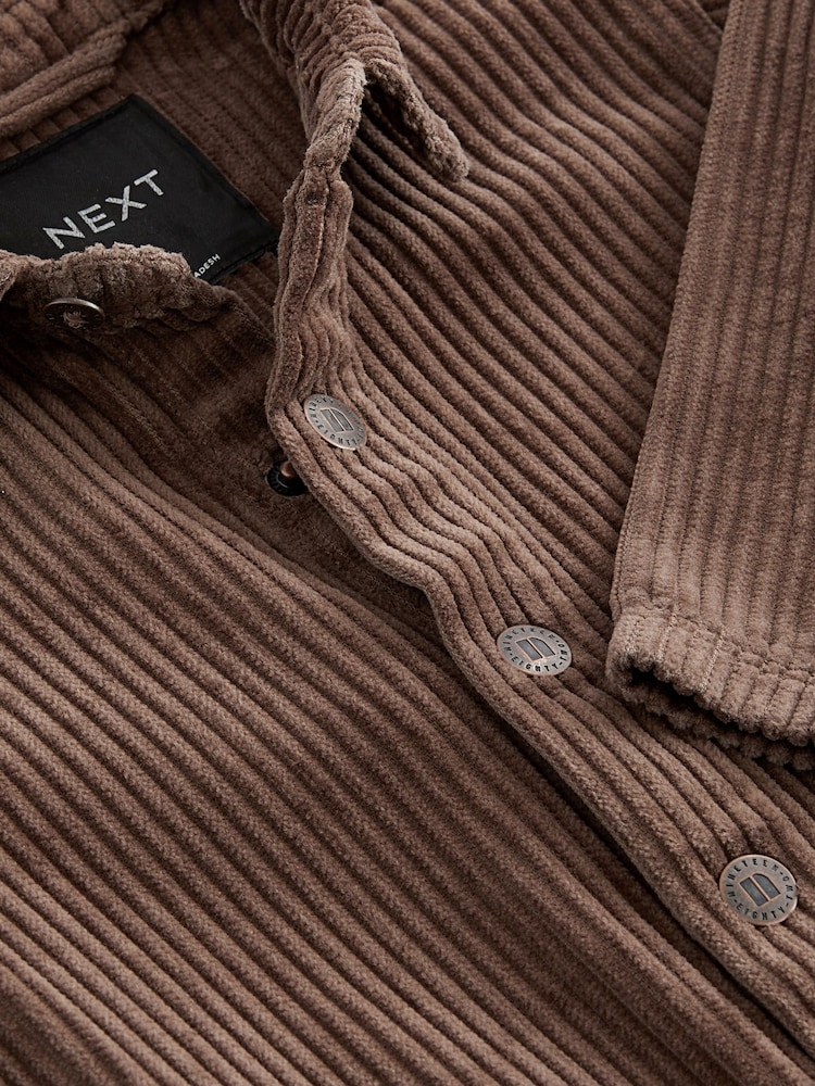 Soft Brown Corduroy 100% Cotton Boilersuit (3mths-5yrs) - Image 7 of 7