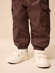 Brown Lined Baggy Cargo Trousers with Toggle (3mths-7yrs) - Image 4 of 9