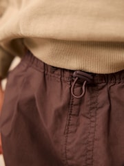 Brown Lined Baggy Cargo Trousers with Toggle (3mths-7yrs) - Image 5 of 9