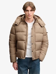 Superdry Natural Premium Ripstop Puffer Jacket - Image 1 of 7