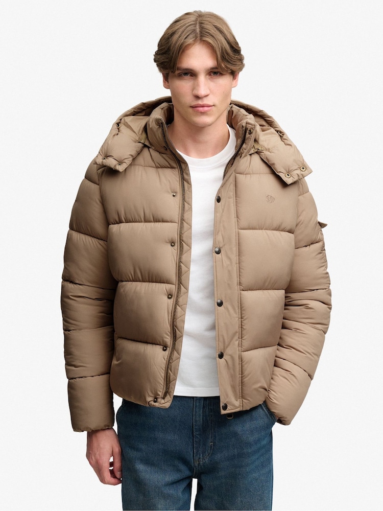 Superdry Natural Premium Ripstop Puffer Jacket - Image 1 of 7