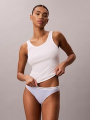 أرجواني - قطعة بيكيني سفلية مزيّنة بشعار الماركة المميز من Calvin Klein - صورة 5 من 5
