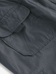 Charcoal Grey Lined Baggy Cargo Trousers with Toggle (3mths-7yrs) - Image 9 of 10
