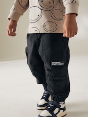 Black Multipocket Cargo Trousers (3mths-7yrs) - Image 1 of 4