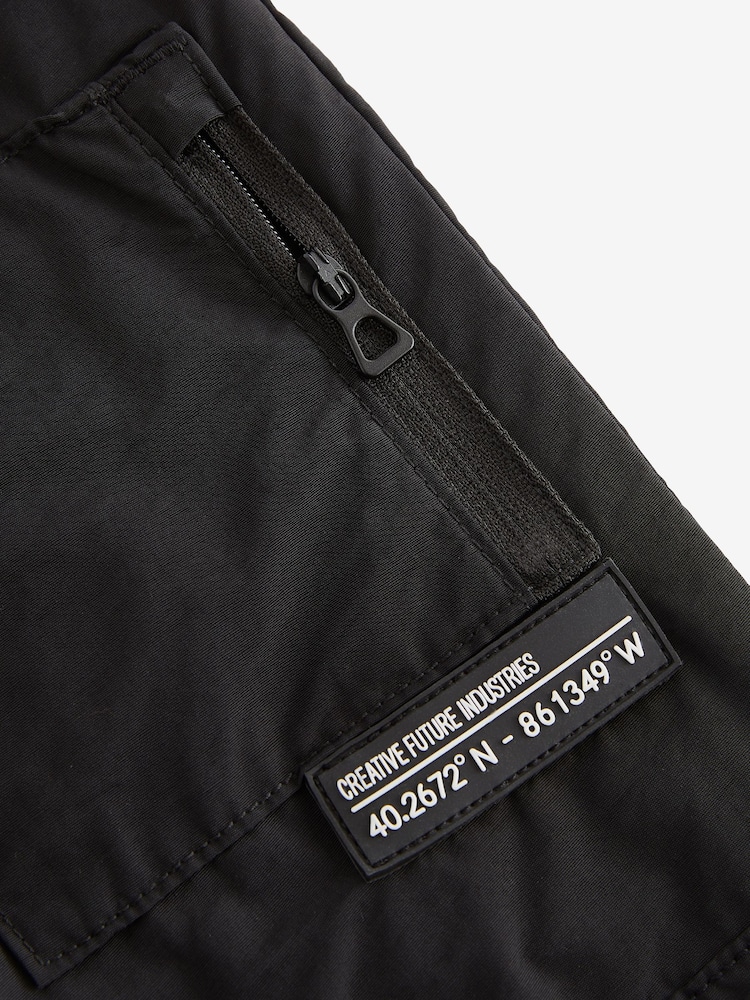 Black Multipocket Cargo Trousers (3mths-7yrs) - Image 4 of 4