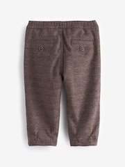 Brown Cosy Pull On Smart Trousers (3mths-7yrs) - Image 6 of 7