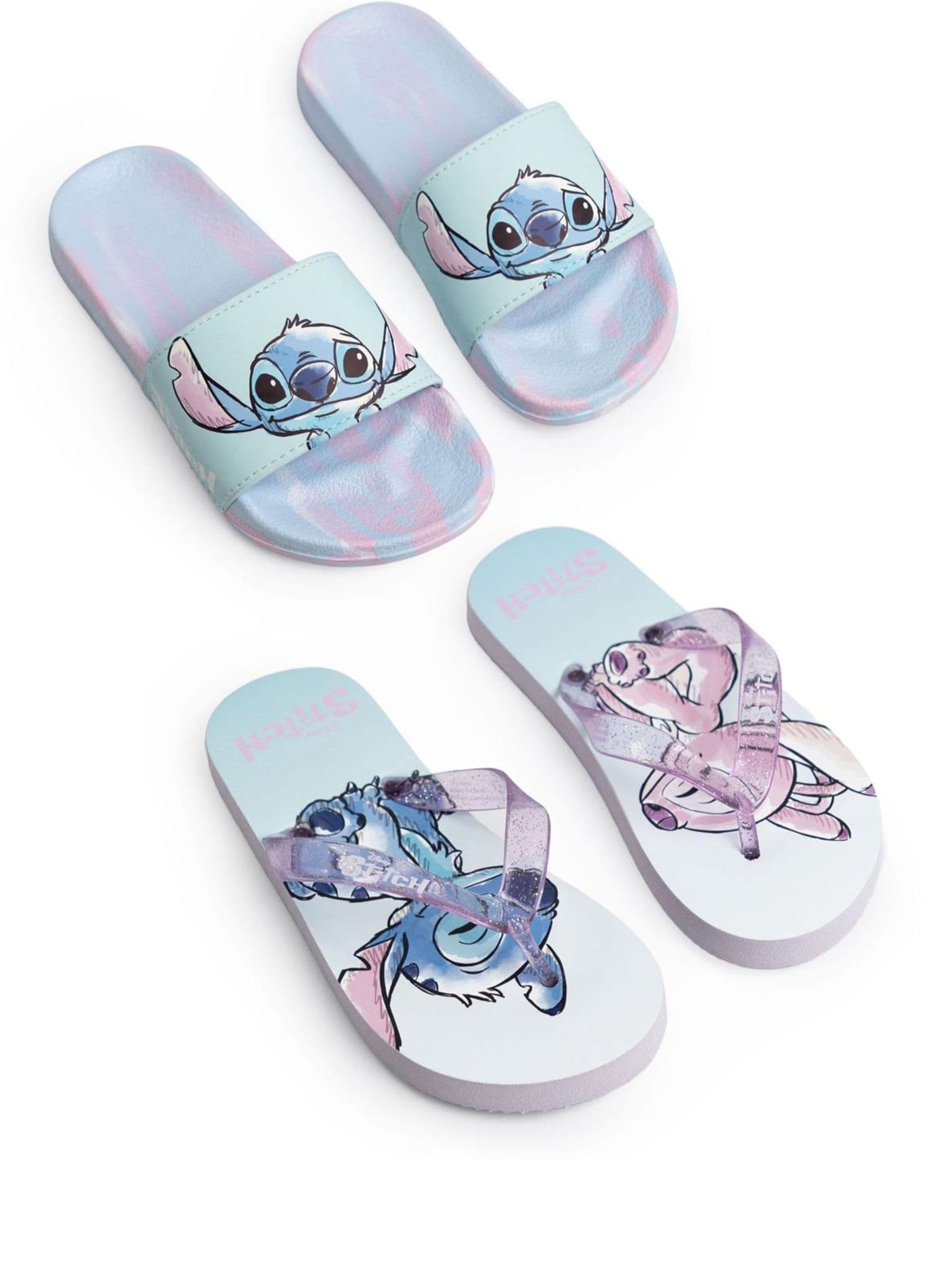 Disney (5 Uk Child) Lilo & Stitch Slider Slippers (Girls Multicoloured) - Image 4