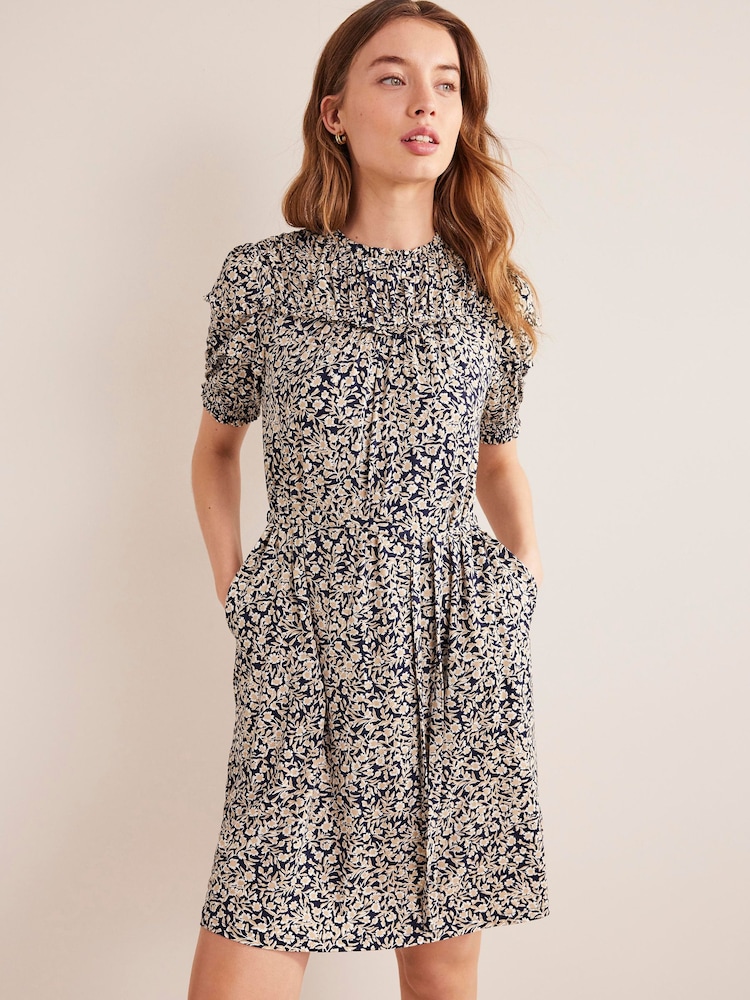 Boden Jersey-Minikleid mit Passe - Bild 1 von 5