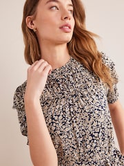 Boden Jersey-Minikleid mit Passe - Bild 3 von 5
