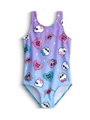 Vanilla Underground Purple Monster High One Piece Swimming Costume - Image 1 of 2