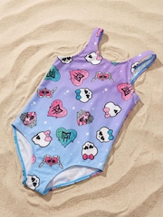 Vanilla Underground Purple Monster High One Piece Swimming Costume - Image 2 of 2