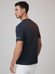 Reiss x McLaren F1 Team Airforce Blue McLaren F1 Mercerised Cotton Crew Neck T-Shirt - Image 5 of 6