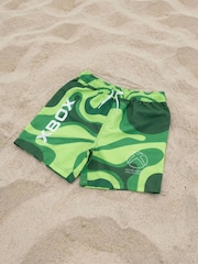 Vanilla Underground Green Xbox Swim Shorts - Image 3 of 4
