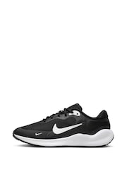 Nike Black/White Youth Revolution 7 Trainers - Image 2 of 12