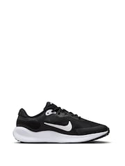 Nike Black/White Youth Revolution 7 Trainers - Image 4 of 12