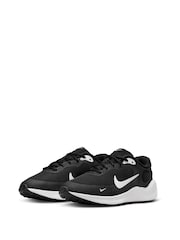 Nike Black/White Youth Revolution 7 Trainers - Image 6 of 12