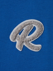 Reiss Lapis Blue Jude Teen Cotton Crew Neck T-Shirt - Image 5 of 5