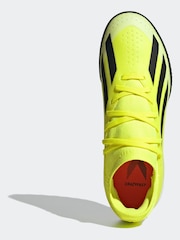 adidas Yellow Football X Crazyfast League Turf Kids Boots - Image 7 of 10