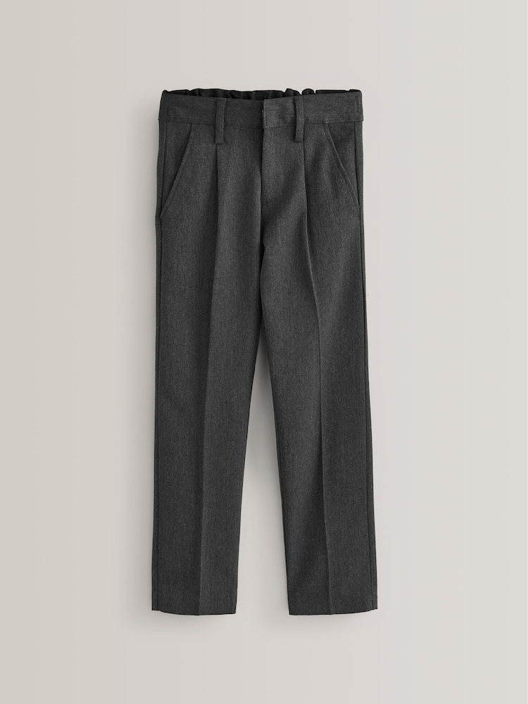 Grau - Schulhose mit Bügelfalten vorne (3–17 Jahre) - Bild 1 von 7 Grau - Schulhose mit Bügelfalten vorne (3–17 Jahre) - Bild 1 von 7