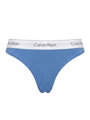Modrá - Calvin Klein Icon Cotton Modal Knickers - Obrázek 5 z 5