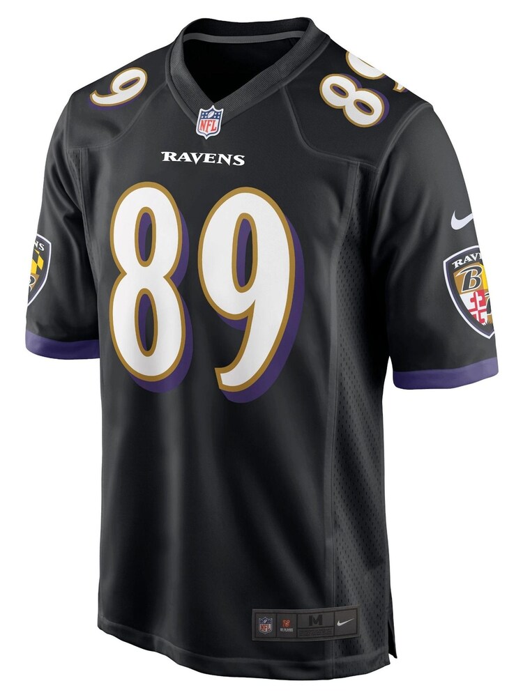 Nike Black NFL Baltimore Ravens Game Alternate Jersey - Mark Andrews - Image 2 of 3 Nike Black NFL Baltimore Ravens Game Alternate Jersey - Mark Andrews - Image 2 of 3