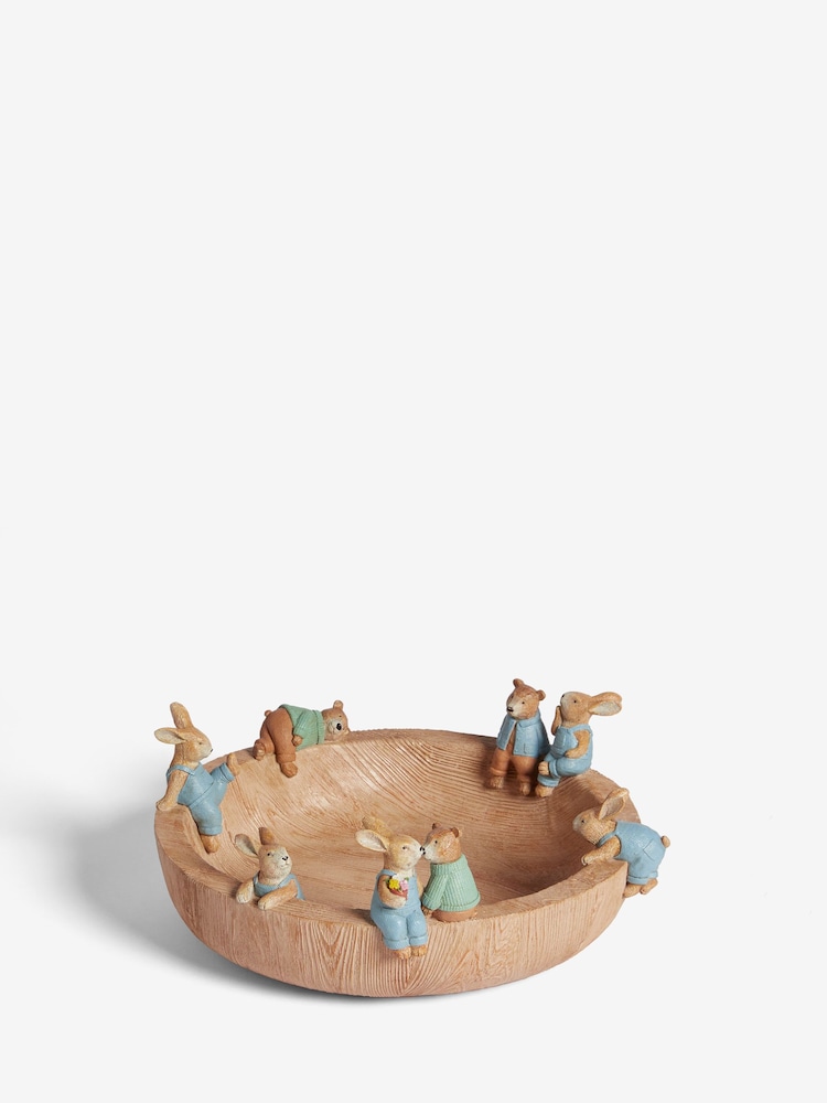 Natural Bertie and Rosie Decorative Bowl - Image 3 of 3 Natural Bertie and Rosie Decorative Bowl - Image 3 of 3