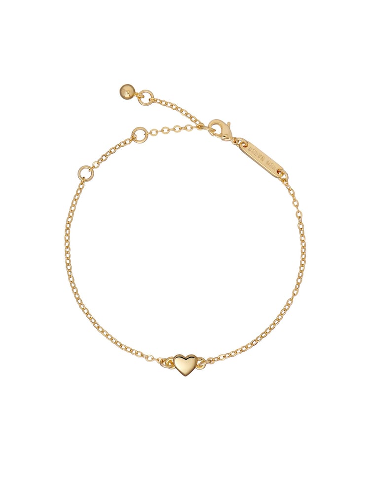 Ted Baker Gold HARSAA: Tiny Heart Adjustable Bracelet - Image 2 of 4