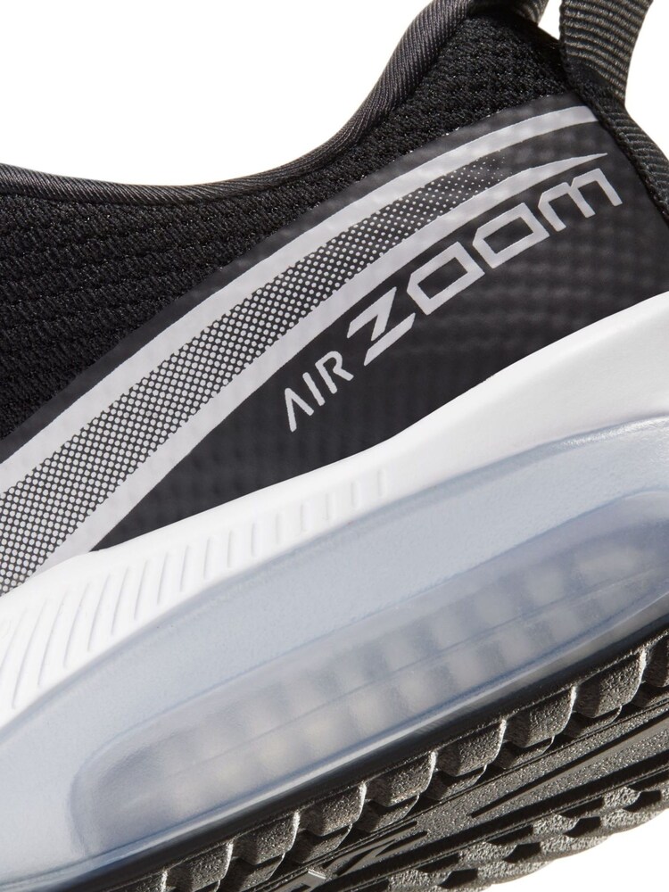 Nike Black/White/Silver Air Zoom Arcadia Running Shoes - Image 8 of 8
