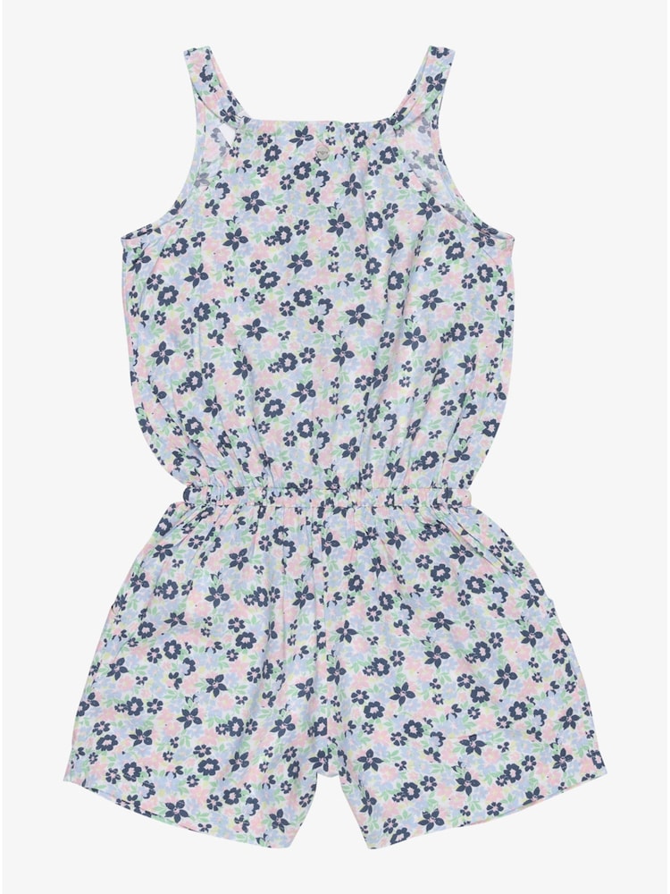 Roxy Blue Girls Floral Print Playsuit - Image 2 of 2