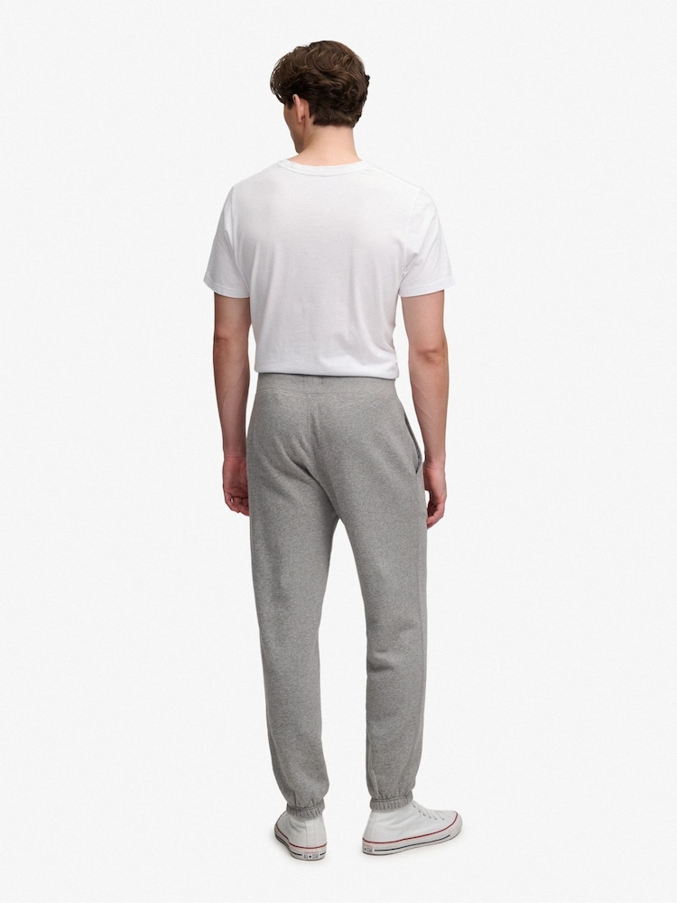 Superdry Grey Essential Company Logo Joggers - Image 2 of 7