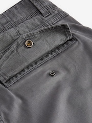 Gris antracita - Pantalones cargo elásticos con detalle de cremallera - Imagen 12 de 14