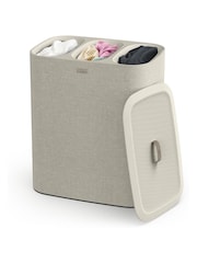 Joseph Joseph Ecru Tota Trio 90L Laundry Separation Basket - Image 5 of 6