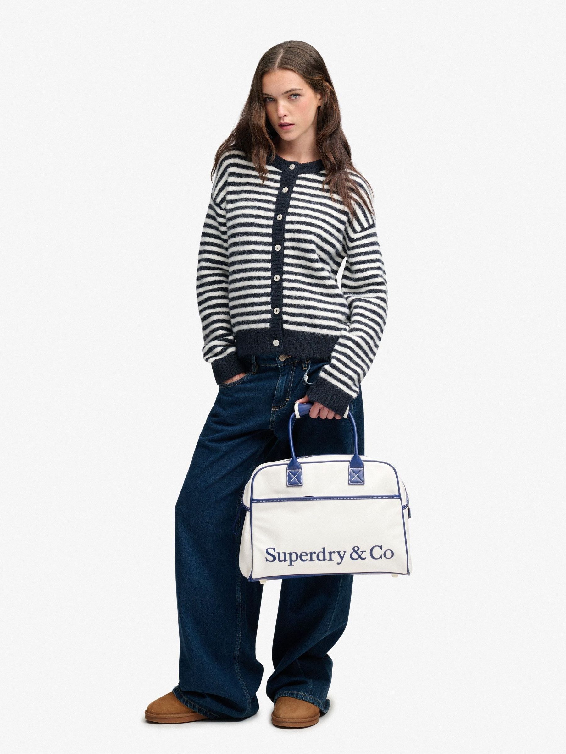 Superdry Women's Blanc Duffle Bag Heritage Retro - Image 2
