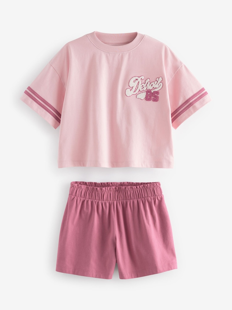 Slogan rose - Pyjama court 3 Pack (3-16ans) - Image 10 of 13