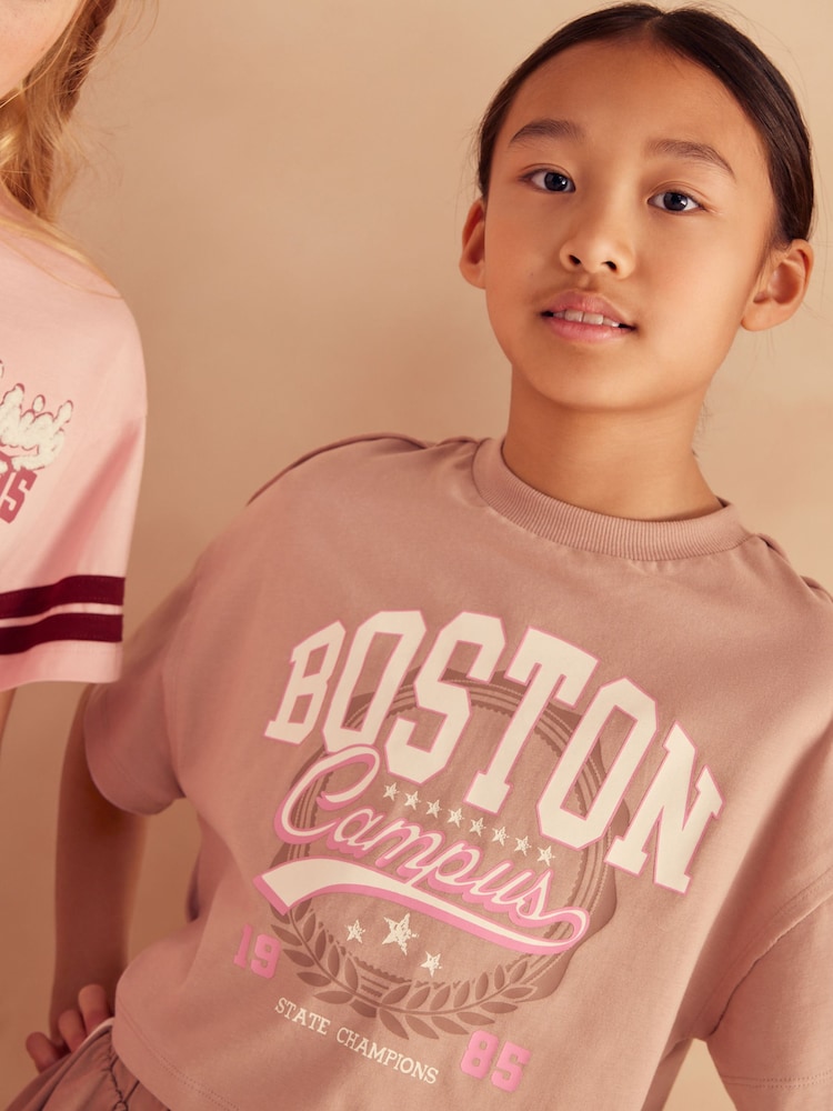 Slogan rose - Pyjama court 3 Pack (3-16ans) - Image 4 of 13