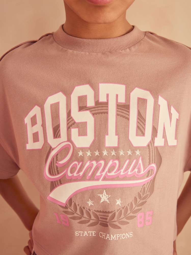 Slogan rose - Pyjama court 3 Pack (3-16ans) - Image 5 of 13
