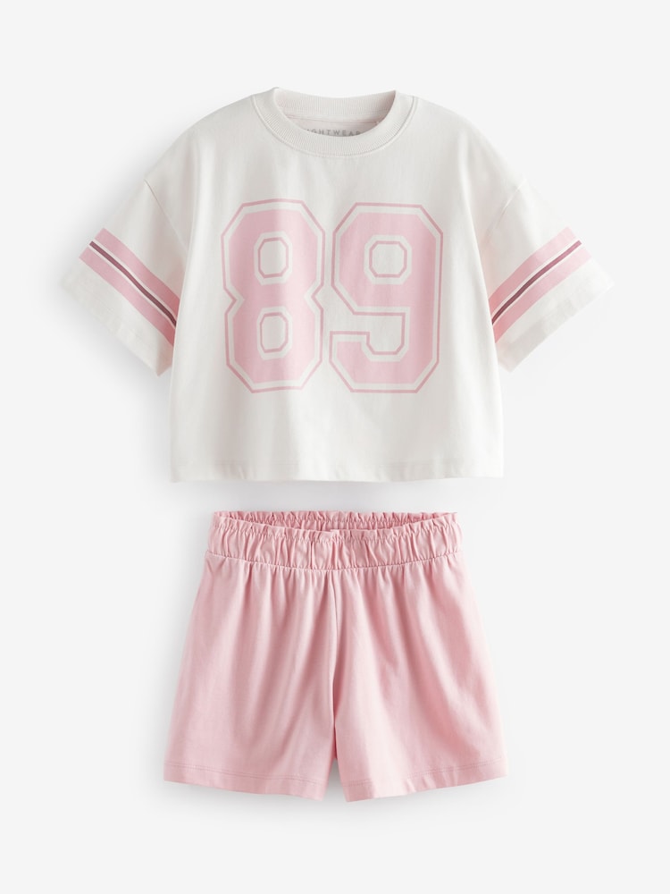 Slogan rose - Pyjama court 3 Pack (3-16ans) - Image 9 of 13