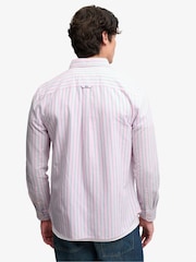Rosa - Camisa de manga larga Oxford preppy de Superdry - Imagen 3 de 6