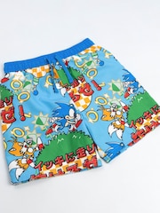 Vanilla Underground Blue Sonic the Hedgehog Swim Shorts - Image 3 of 5